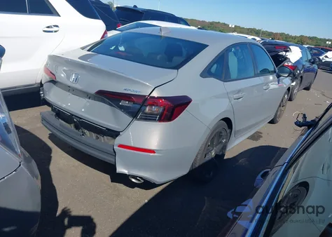 2025 Honda Civic Sport из США, поврежденный, VIN 2HGFE2F52SH575453